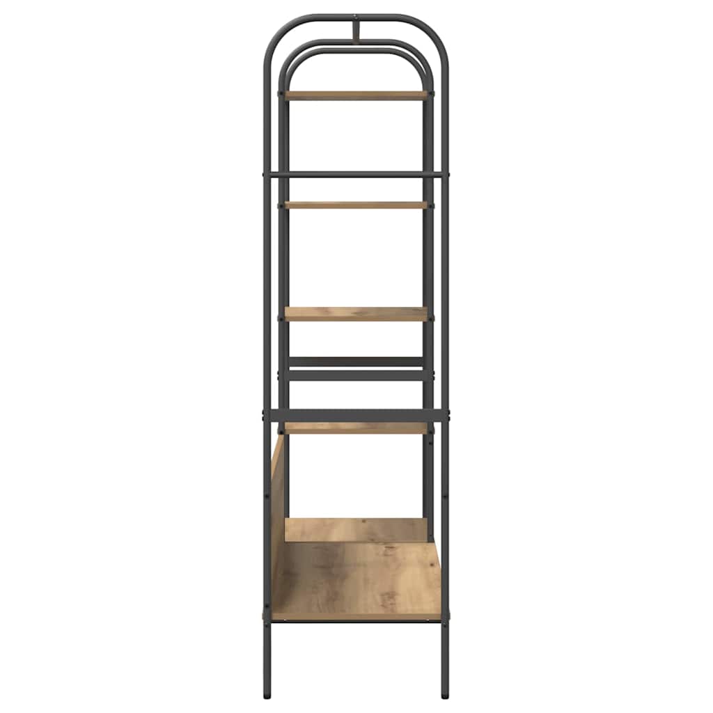Clothes Rack with Shelf Beige 120 x 44 x 160 cm Engineered wood
