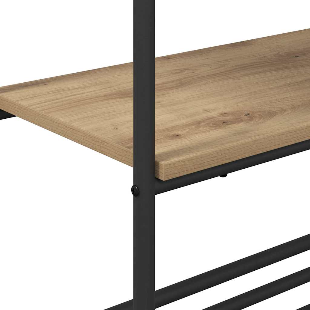 Clothes Rack with Shelves Other artisan oak 60 x 30 x 171 cm