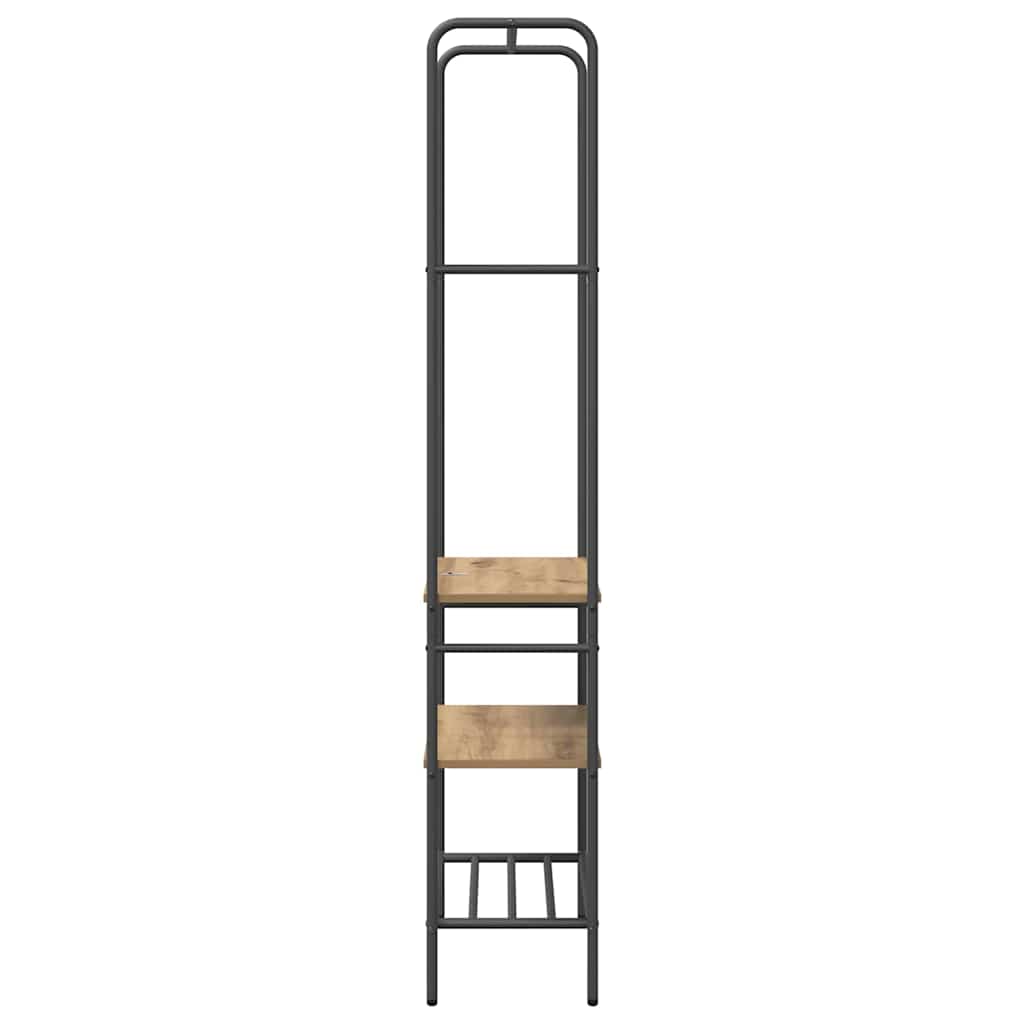 Clothes Rack with Shelves Other artisan oak 60 x 30 x 171 cm