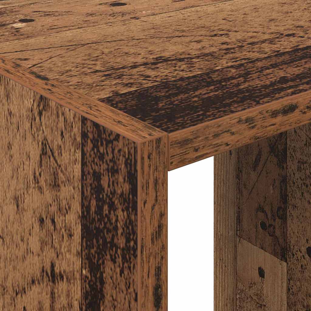 Wardrobe Old wood 30.3" x 18.9" x 40.2" Engineered wood