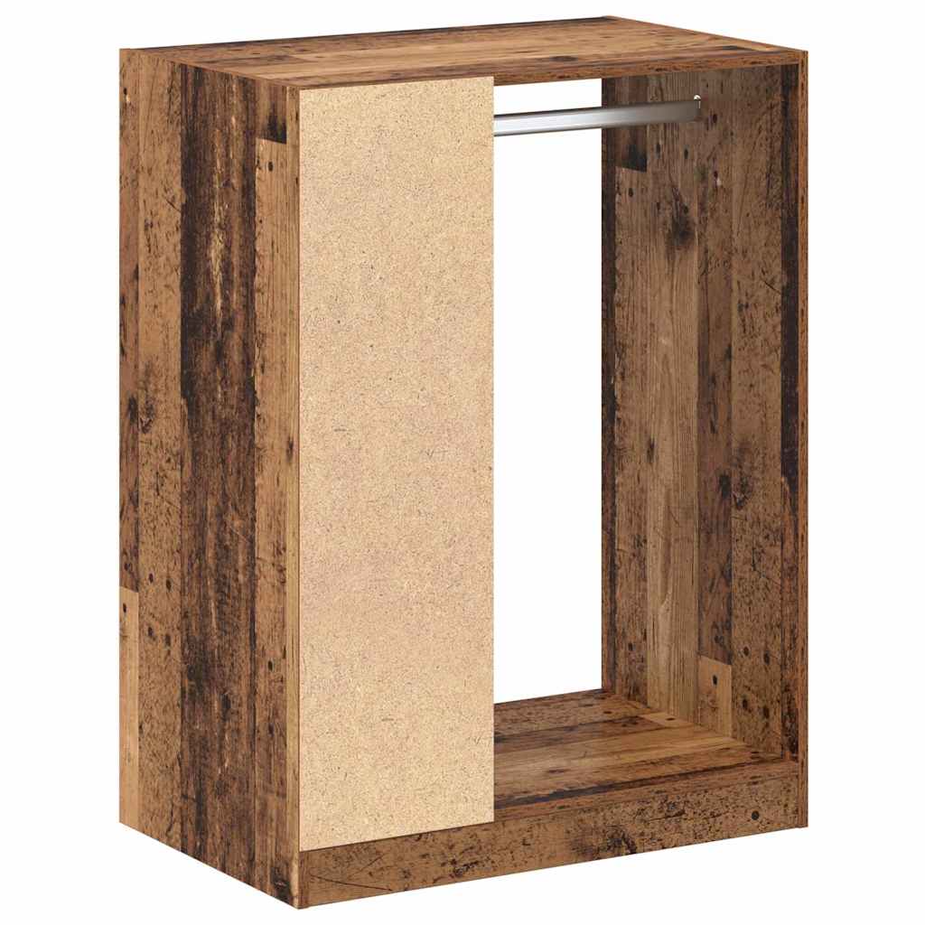 Wardrobe Old wood 30.3" x 18.9" x 40.2" Engineered wood