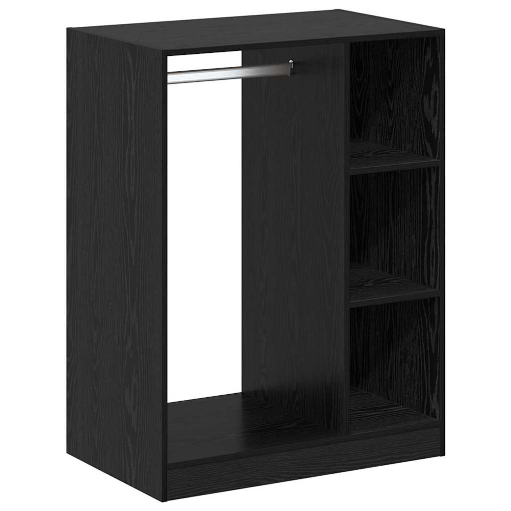 Wardrobe Black oak 30.3" x 18.9" x 40.2" Engineered wood