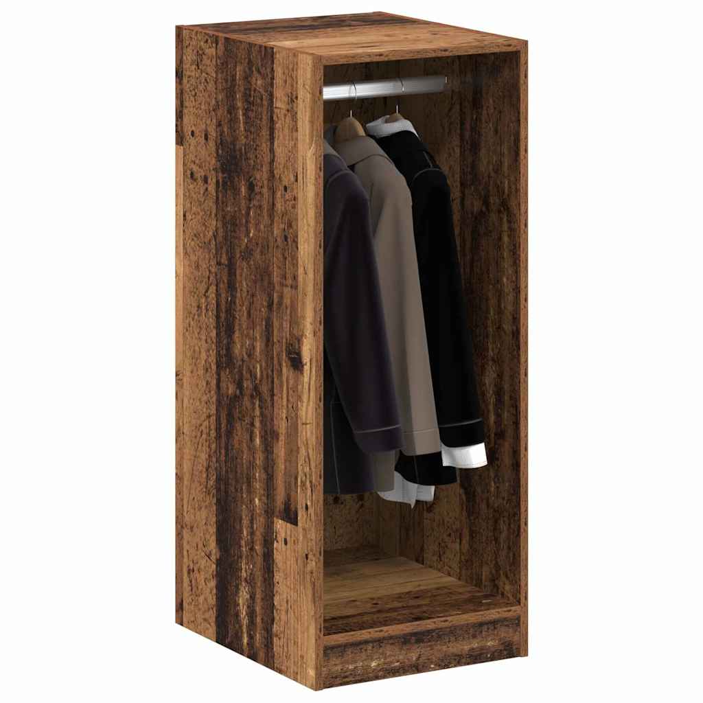 Wardrobe with Shelf Old wood 41 x 48 x 102 cm Engineered wood