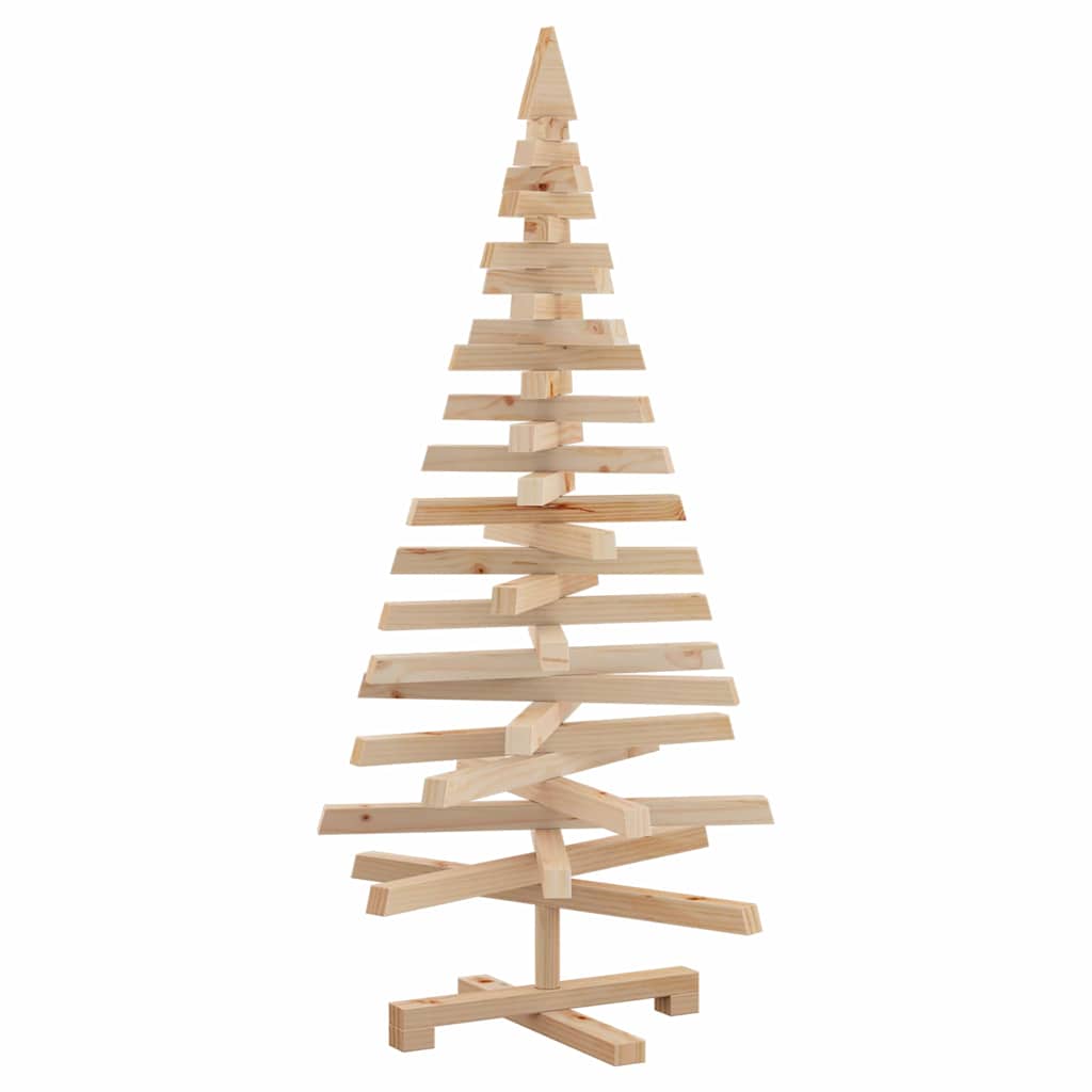 Christmas Trees with Stand Natural 47.2" Solid pine wood