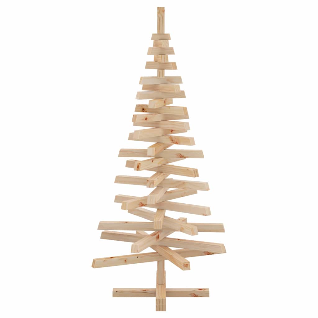 Christmas Trees with Stand Natural 47.2" Solid pine wood