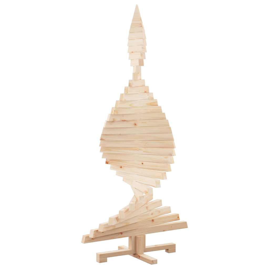 Christmas Trees with Stand Natural 59.1" Solid pine wood