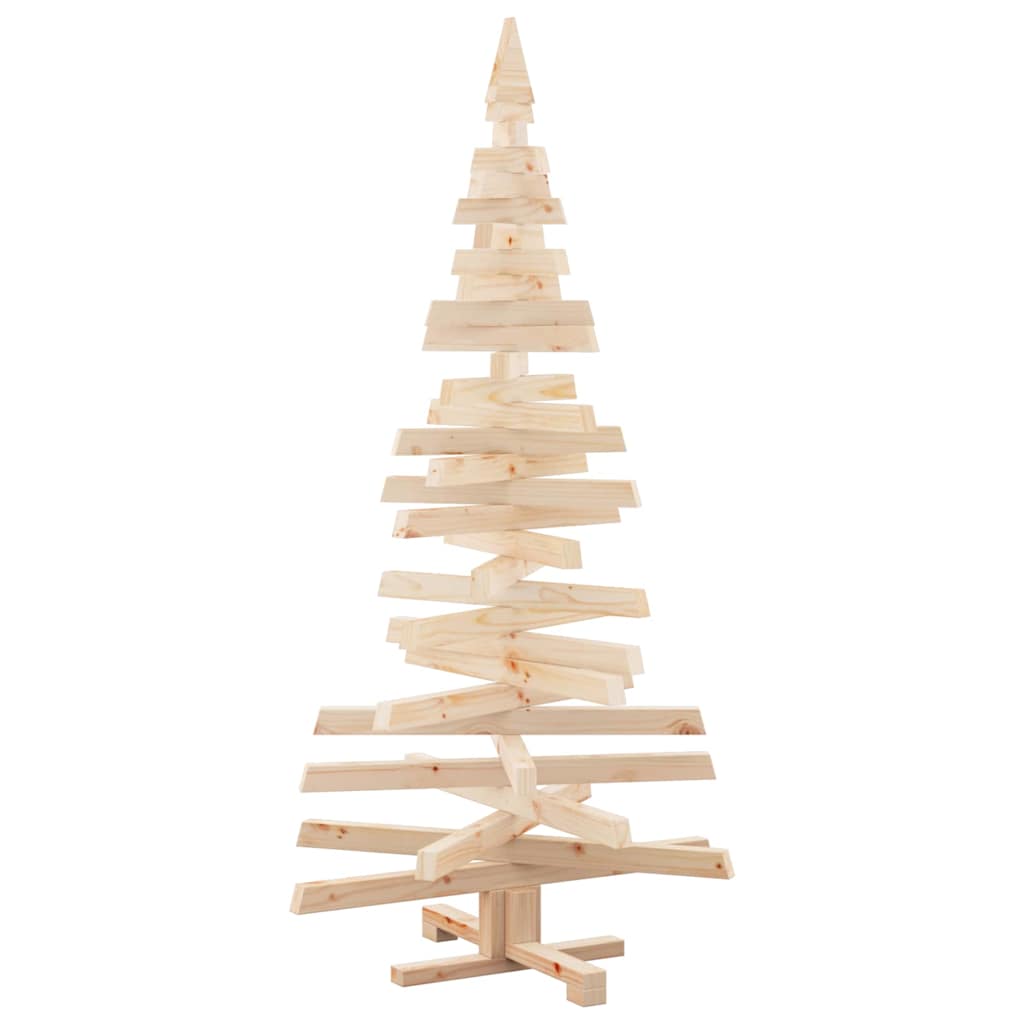 Christmas Trees with Stand Natural 59.1" Solid pine wood