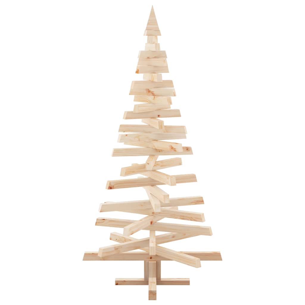 Christmas Trees with Stand Natural 59.1" Solid pine wood