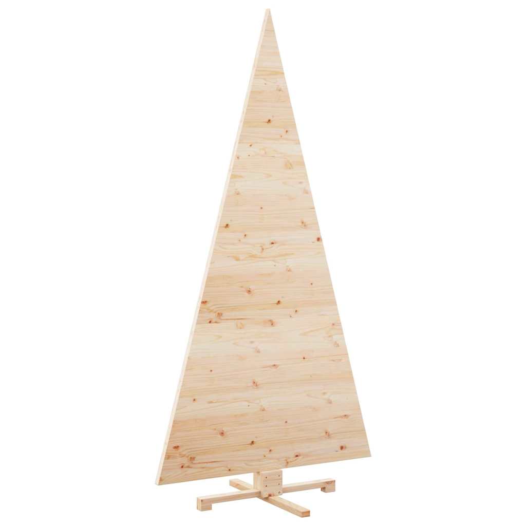 Christmas Trees with Stand Natural 82.7" Solid pine wood