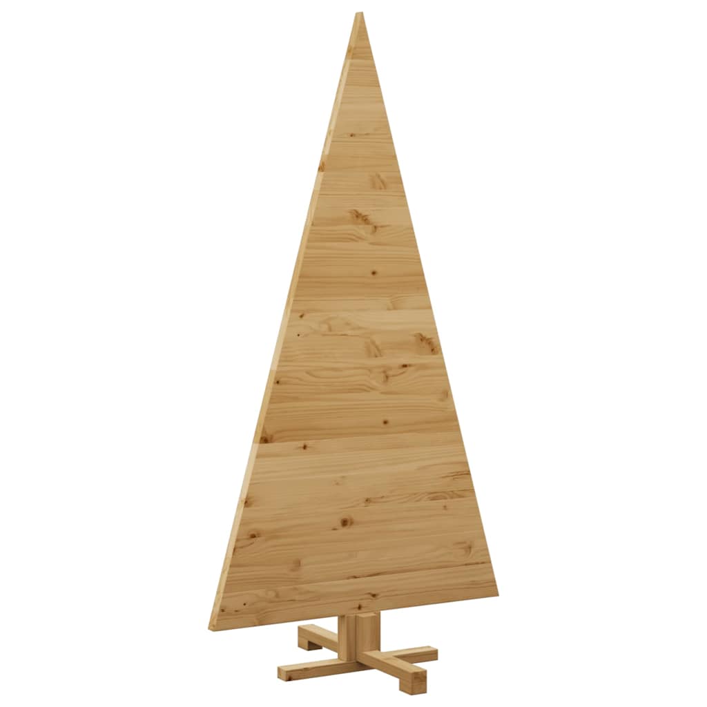 Christmas Trees with Stand Brown 59.1" Solid pine wood