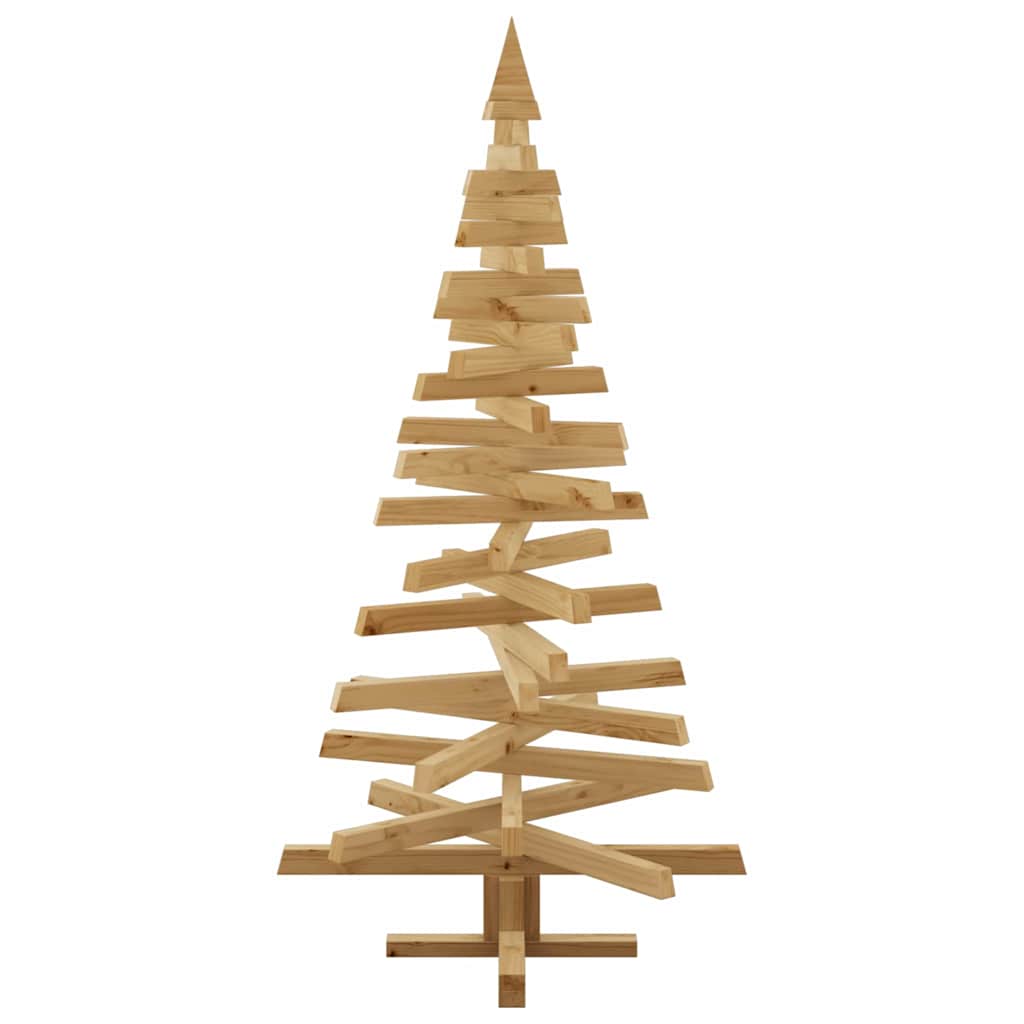 Christmas Trees with Stand Brown 59.1" Solid pine wood