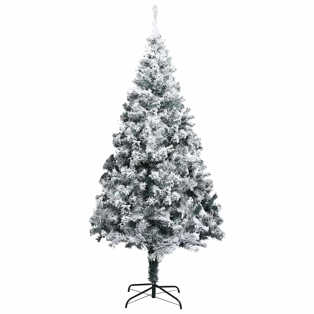 Artificial Pre-lit Christmas Tree with Ball Set Green 157.5