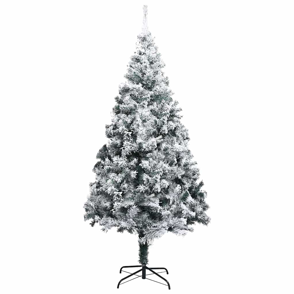 Artificial Pre-lit Christmas Tree with Ball Set Green 157.5