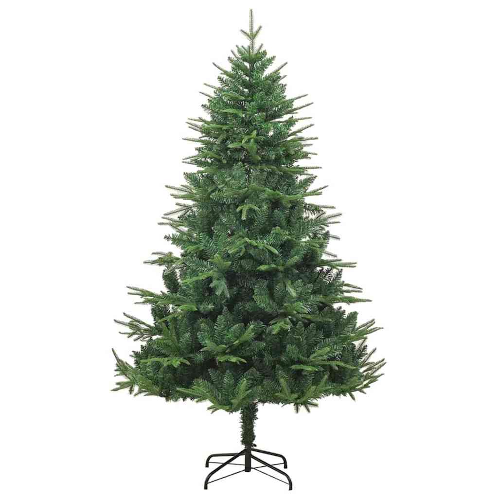 Artificial Pre-lit Christmas Tree Green 70.9" PVC and PE
