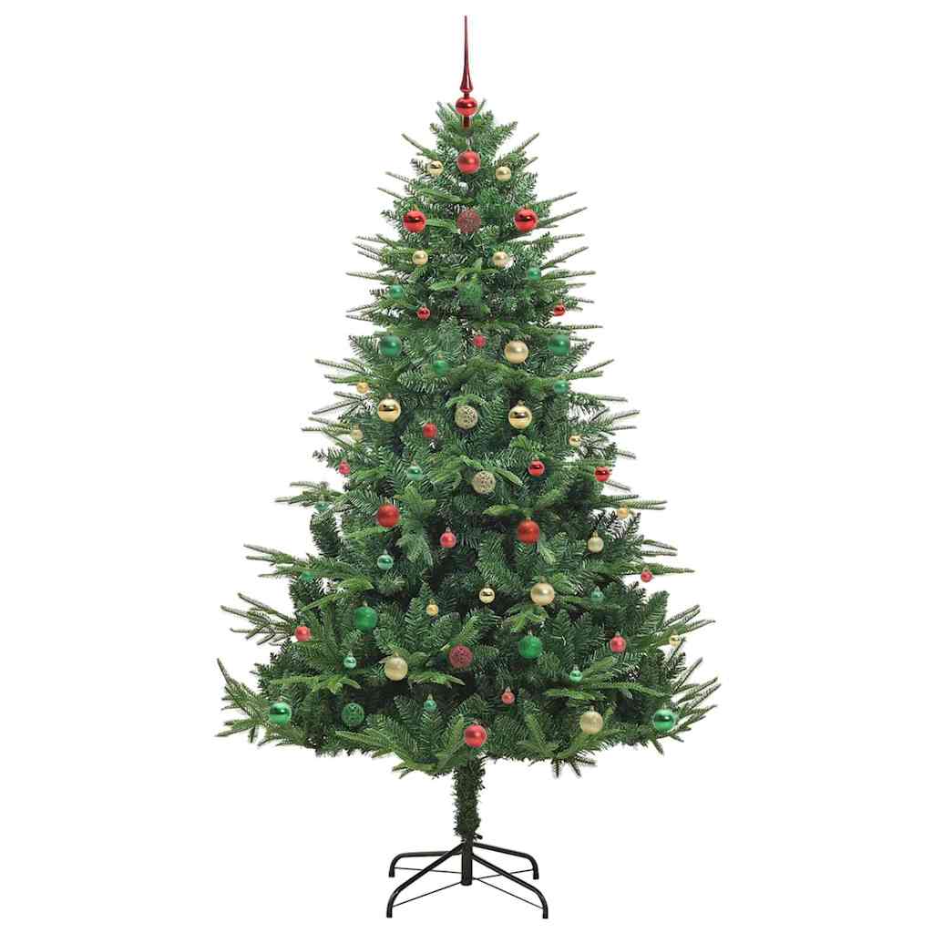 Artificial Pre-lit Christmas Tree with Ball Set Green 70.9