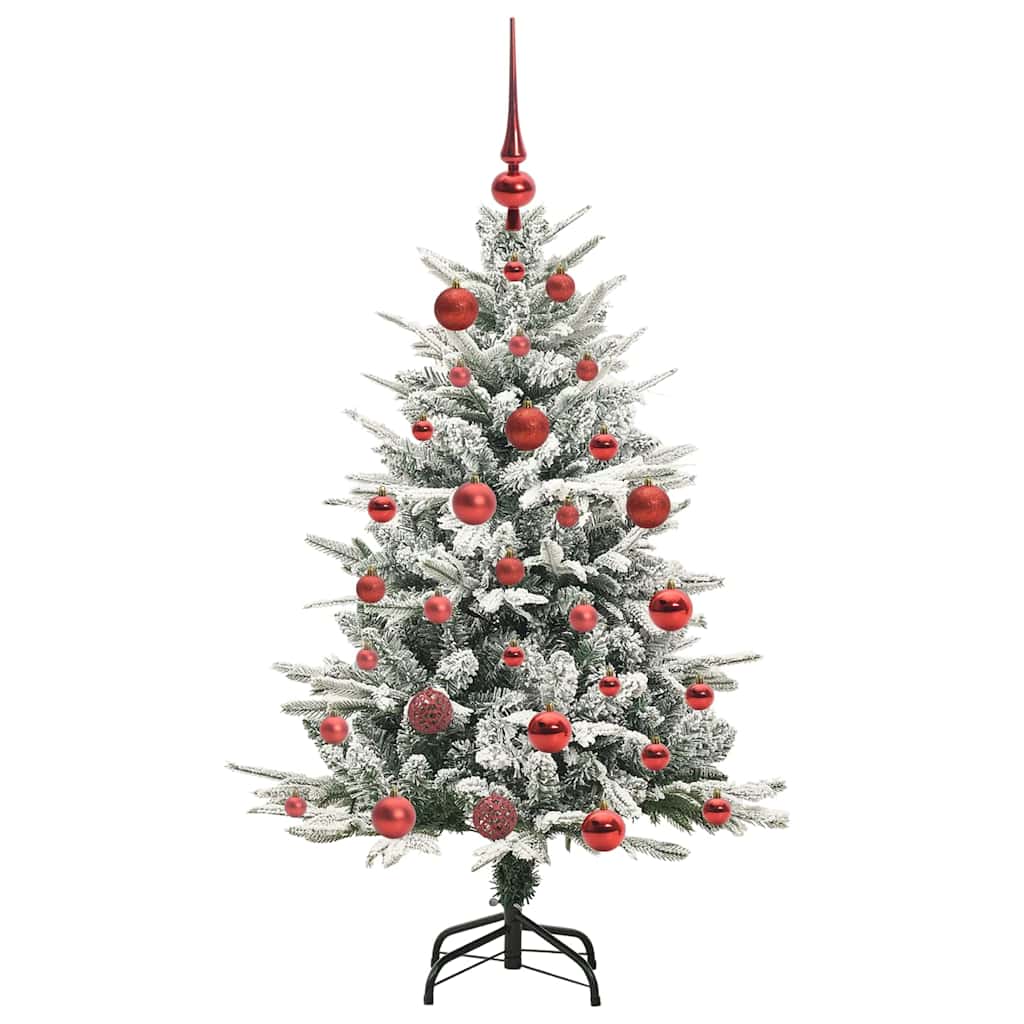 Artificial Pre-lit Christmas Tree with Ball Set Green 47.2