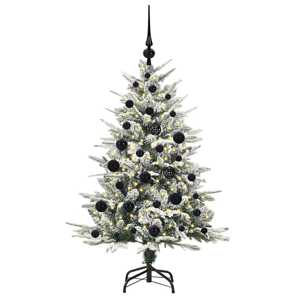 Artificial Pre-lit Christmas Tree with Ball Set Green 47.2
