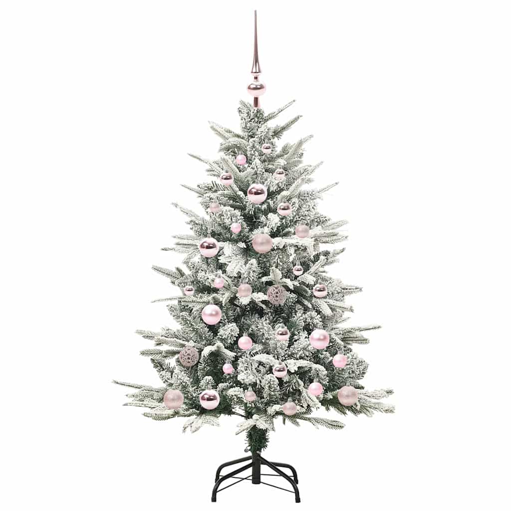 Artificial Pre-lit Christmas Tree with Ball Set Green 47.2