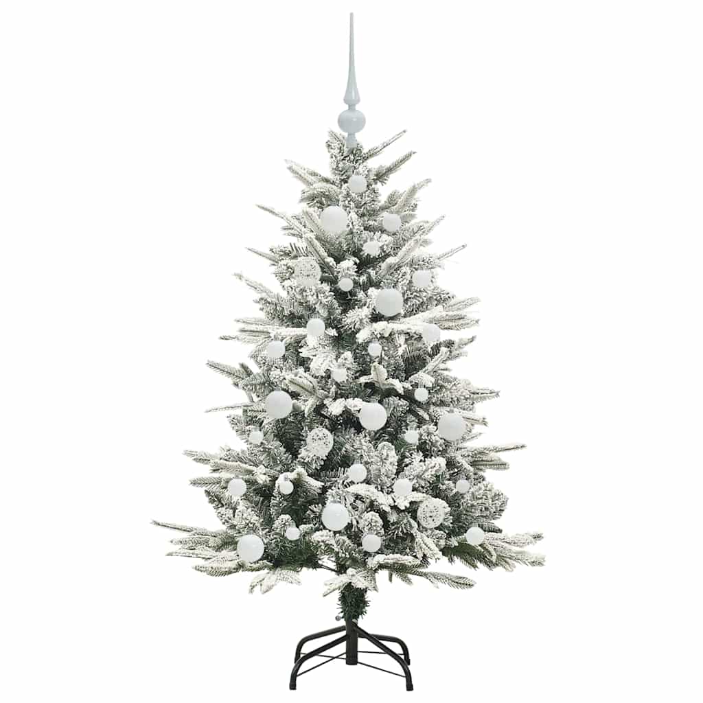 Artificial Pre-lit Christmas Tree with Ball Set Green 47.2