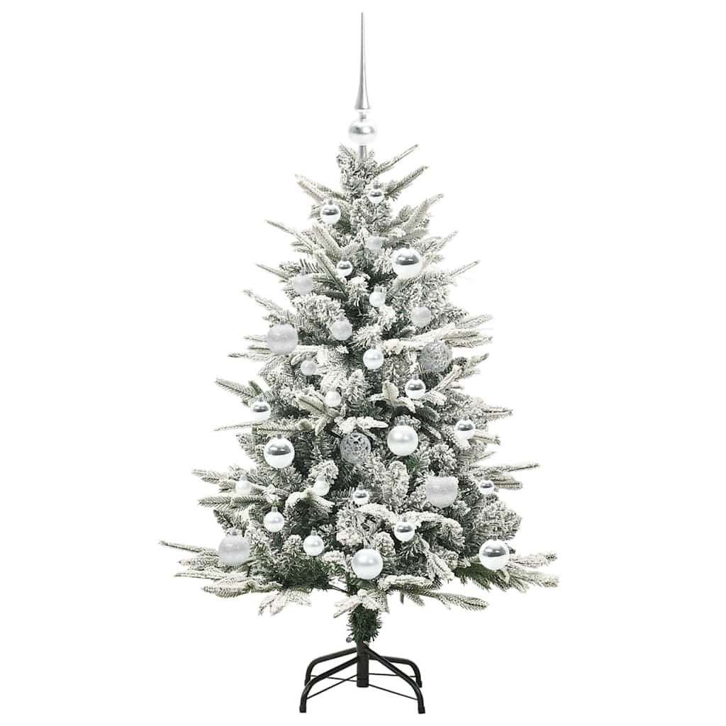 Artificial Pre-lit Christmas Tree with Ball Set Green 47.2