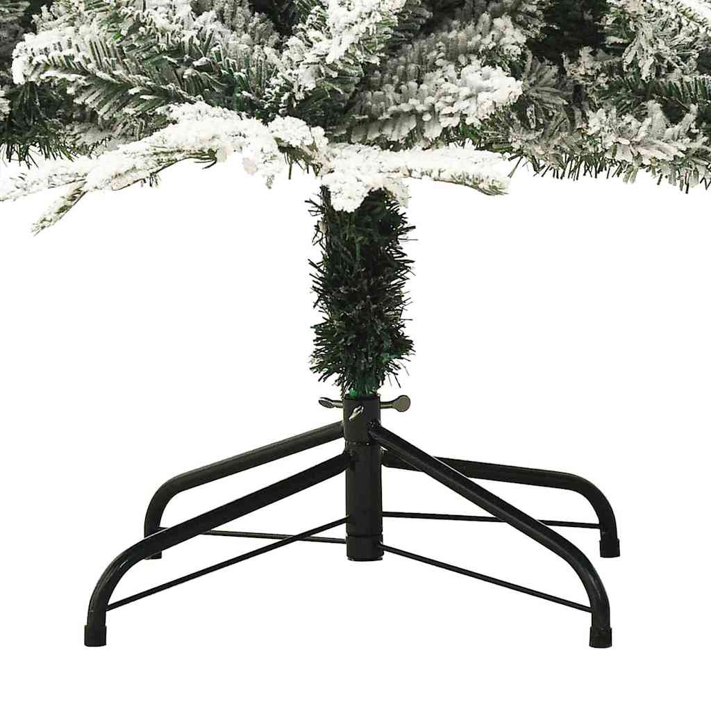 Artificial Pre-lit Christmas Tree Green 70.9" PVC and PE