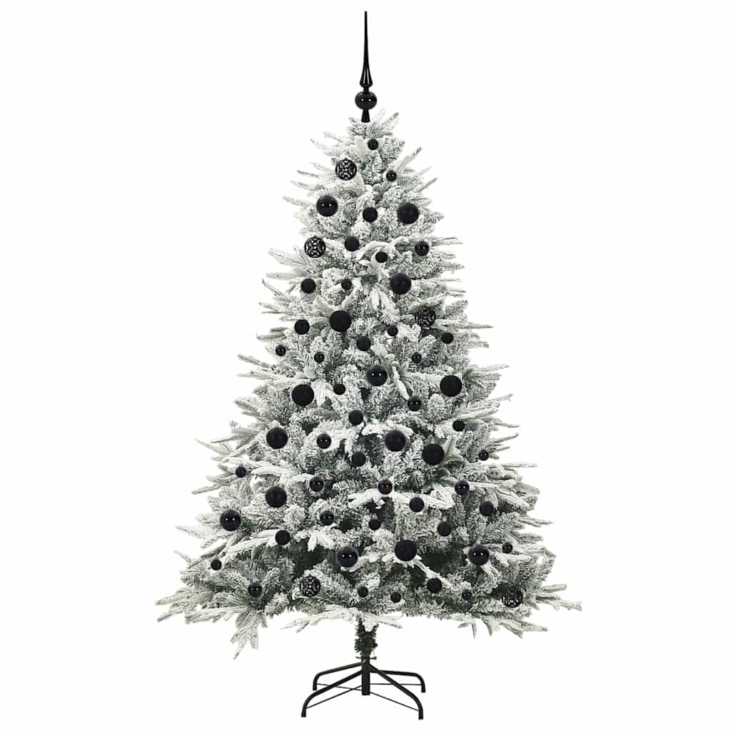 Artificial Pre-lit Christmas Tree with Ball Set Green 70.9