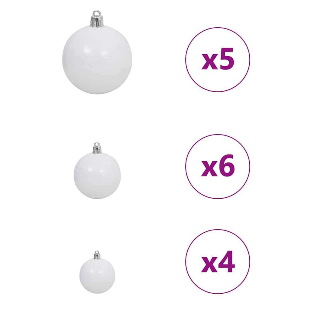 Artificial Christmas Tree with 150 LEDs Green 66 x 66 x 150 cm