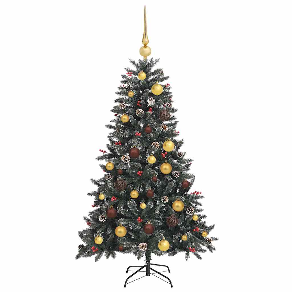 Artificial Christmas Tree with 150 LEDs Green 68 x 68 x 120 cm