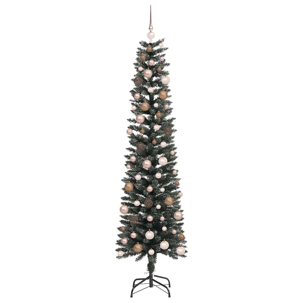 Artificial Christmas Tree with 300 LEDs Green 58 x 58 x 210 cm