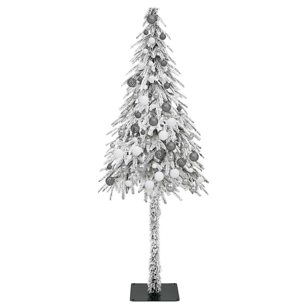 Christmas Tree with 300 LEDs White 70.9" PE and Steel