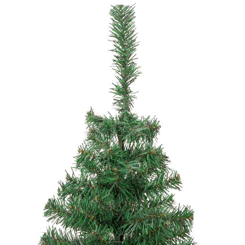 Christmas Tree with 300 LEDs with Stand Green 70.9" PVC