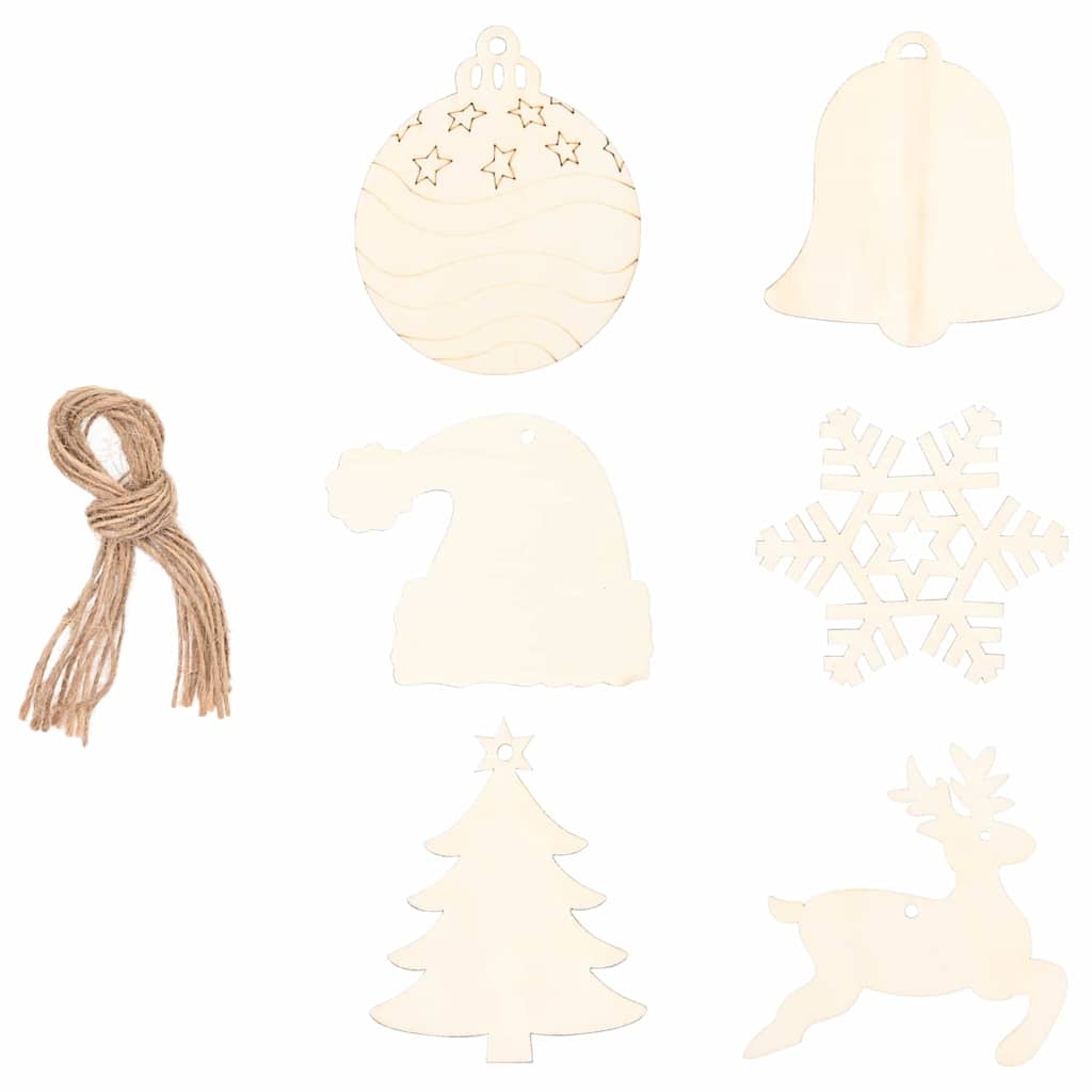 Christmas Tree with 50 LEDs Natural 47.2" Solid Ash wood