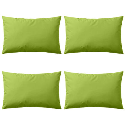 Outdoor Pillow Set of 4 Apple green
