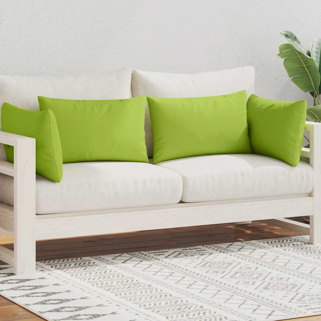 Outdoor Pillow Set of 4 Apple green