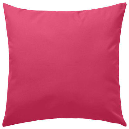 Outdoor Pillow Set of 4 Pink Polyester fabric 18 x 18 in