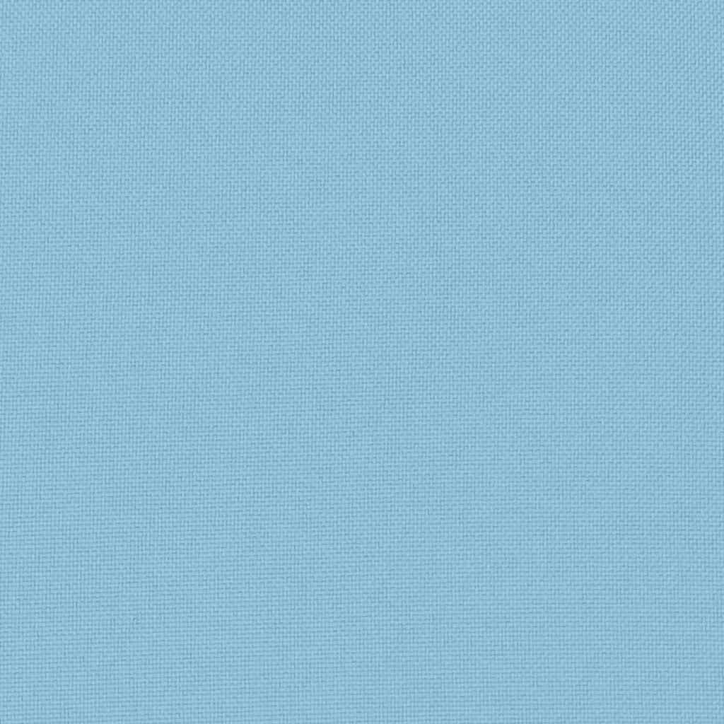 Outdoor Pillow Set of 4 Light Blue Polyester 23.6 in x 15.7 in