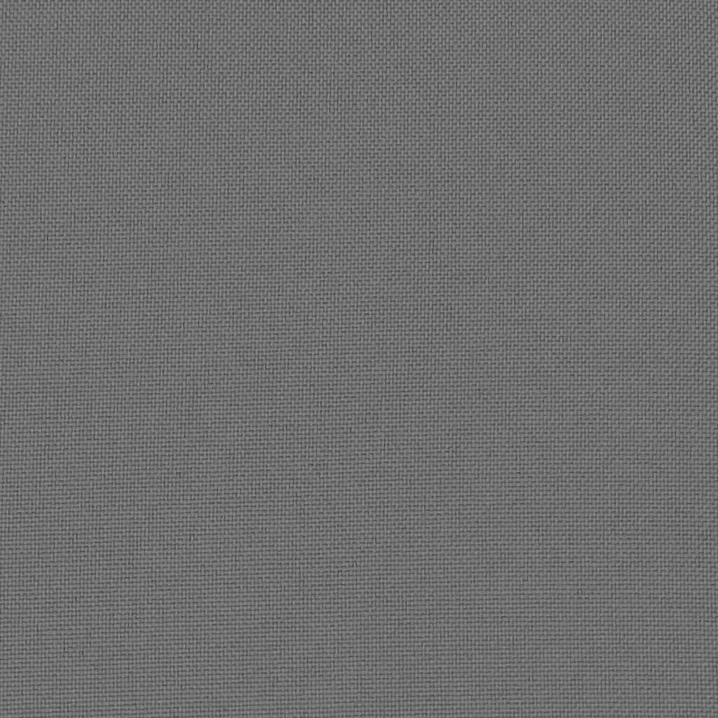 Outdoor Pillow Set of 4 Grey Polyester 17.7 x 17.7 in