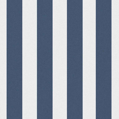 Outdoor Pillow Set of 2 Navy Polyester fabric with 1 lb PP filling