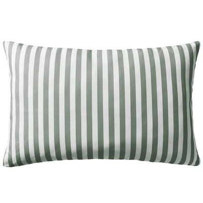 Outdoor Pillow Set of 2 Grey Polyester 23.6 x 15.7 in