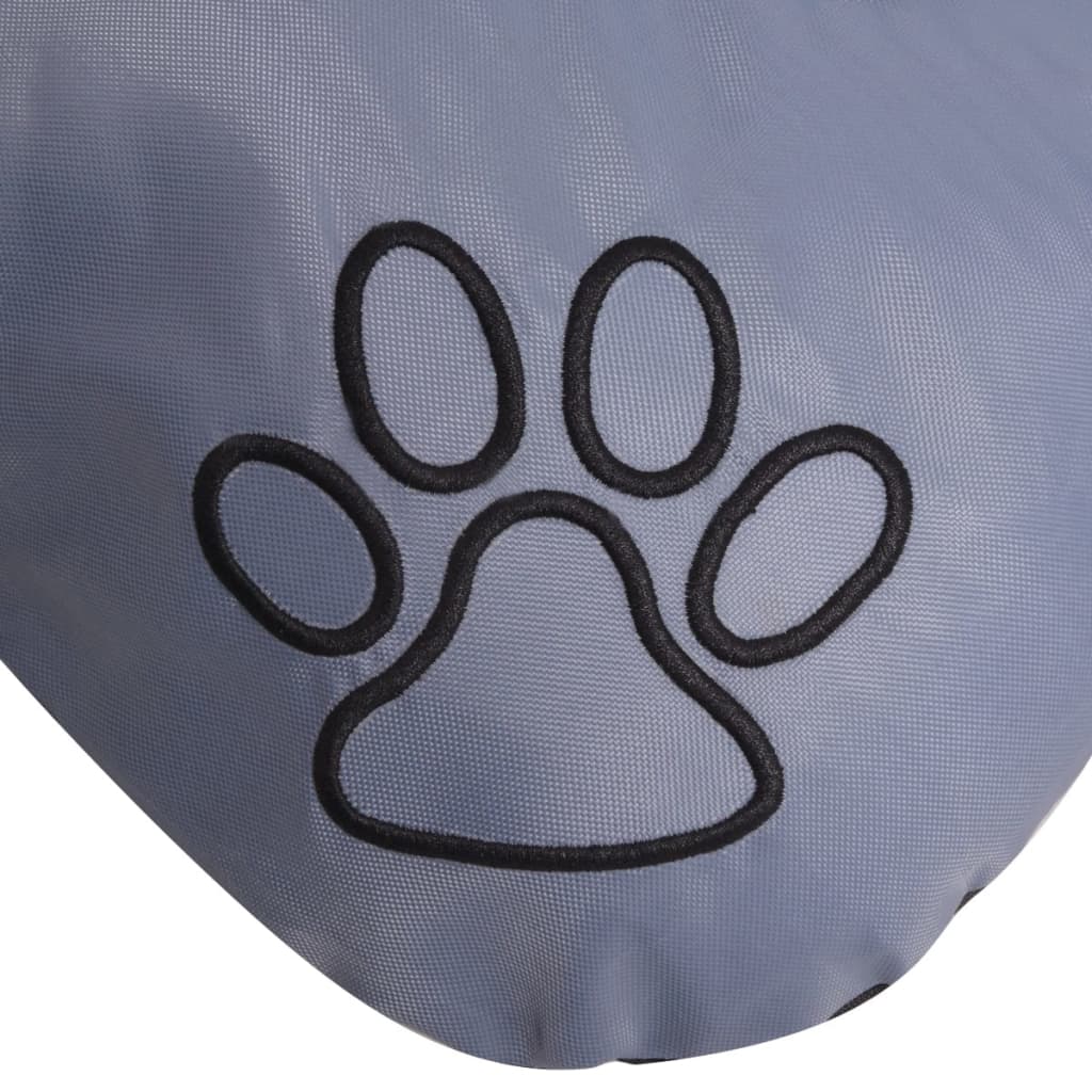 Dog Mattress Grey PU-coated oxford fabric L Durable