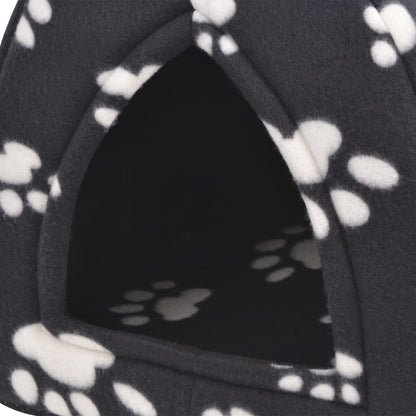 Cat Cubby Black and white Polyester fleece Large Removable Covers