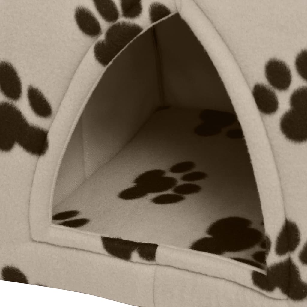 Cat Cubby Beige Polyester Fleece Large Removable Covers