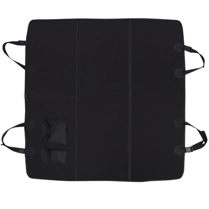 Dog Seat Cover Black Coated oxford fabric 58.3 x 55.9 in