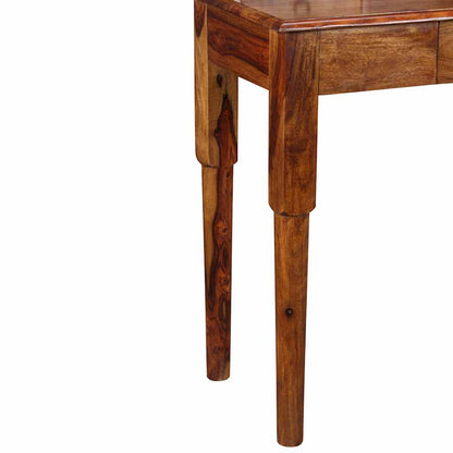 Writing Desk with 5 Drawers Solid Acacia Wood 35.4"x15.7"x35.4"
