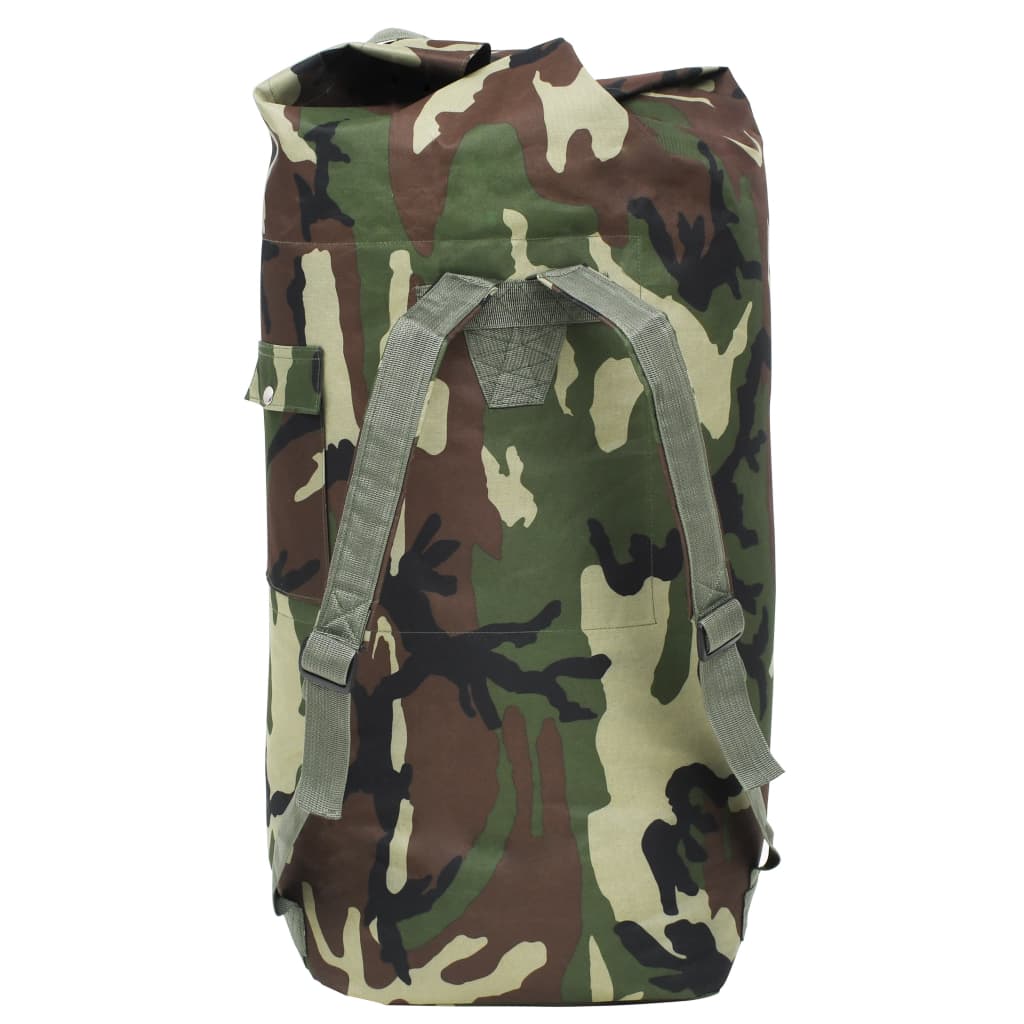 Army-Style Duffel Bag 22.5 gal Camouflage