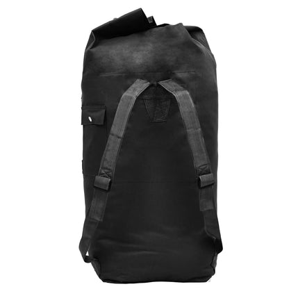 Army-Style Duffel Bag 22.5 gal Black