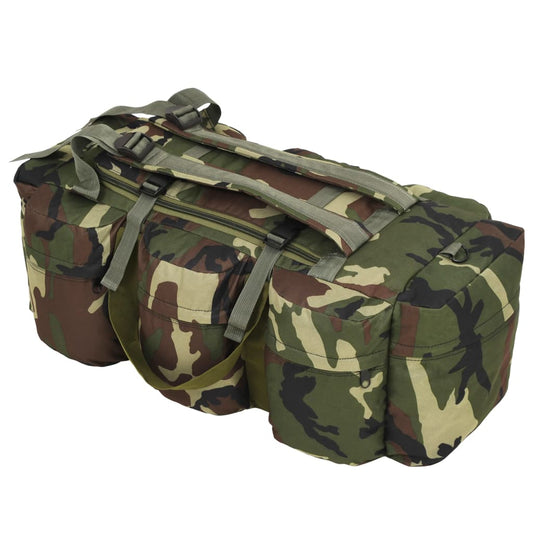 3-in-1 Army-Style Duffel Bag 11.9 gal Camouflage
