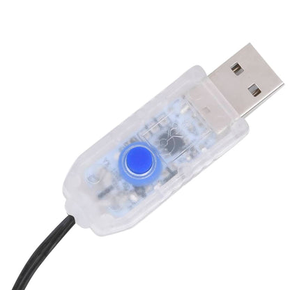 Light String 400 LEDs Indoor and Outdoor 131.2' Cold White