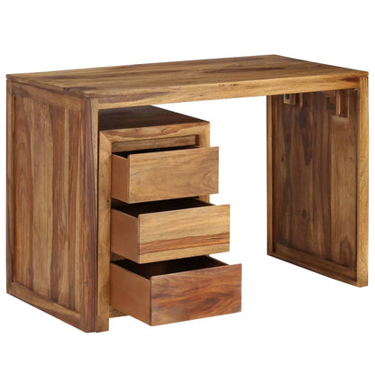 Writing Table Natural Acacia Solid Acacia wood Medium