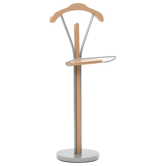 Suit Stand Natural MDF 42.1 in tall Lightweight Clothing Rack